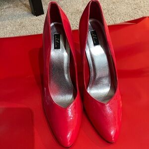 Elle Vibrant Red Heels